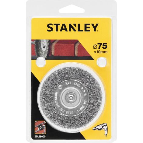 STANLEY STA36000 SPAZZOLA ACCIAIO D 75
