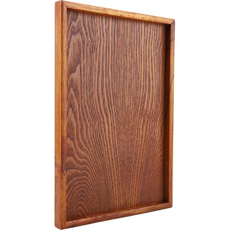 Rectangle Wooden Tea Tray Serving Table Plate Snacks Food Storage Dish for Hotel Home(3524cm) (1/5)