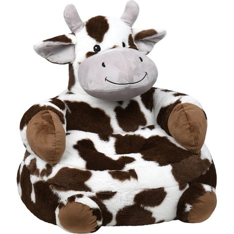 Pouf enfant Lise marron (1/3)