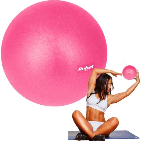 Mini-Pilatesball für die Rehabilitation, 25 cm, Rebel (1/5)