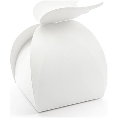 Scatole - Ali, bianche, 8,5x14,5x8,5 cm