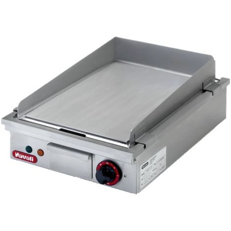 TEPPAN YAKI ELECTRIQUE MOBILE PLAQUE ACIER INOX - 2.7 kW - NAYATI