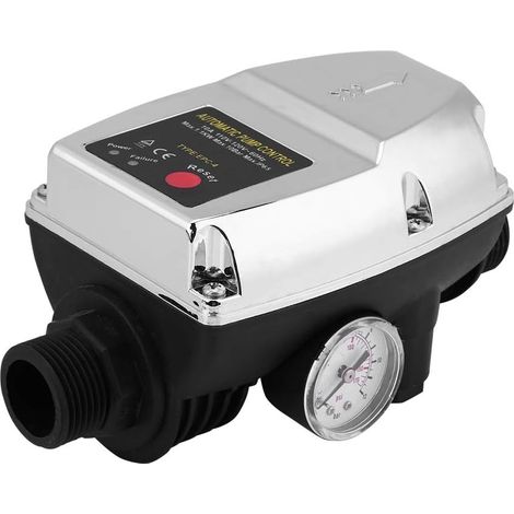 EPC-4 110V Régulateur de Pression Automatique Commutateur Electronique de Pompe à Eau Régulateur de Contrôle (1/2)