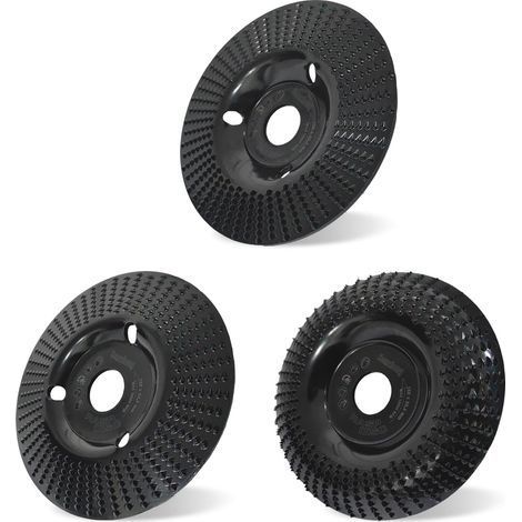 Pièces Disque Bois Meuleuse en Bois en Carbure de Tungstène 125mm Ensemble de Disques Disques de Meulage pour Façonner Meuler Couper et Sculpture sur Bois Roues pour (1/5)