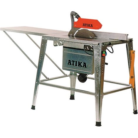 Scie sur table 2000W Ø 315mm – Pour bois dur – Précision de coupe – 2 sorties d'aspiration – 301940 – Atika (1/4)