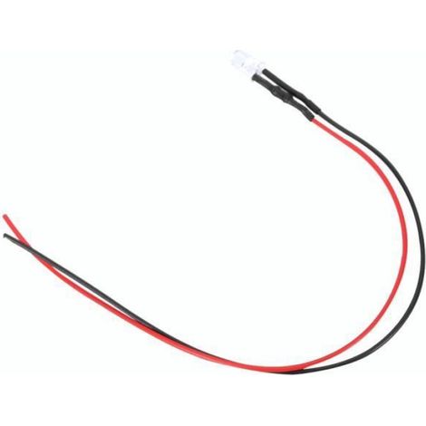Diode LED Filaire - - 10pcs - 12V - 5mm - Multicolore - Économie d'énergie (1/2)