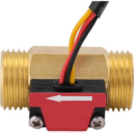 Capteur de débit d’eau magnétique – 1 à 25 L/min – Filetage G1/2 – Durable et précis (1/5)