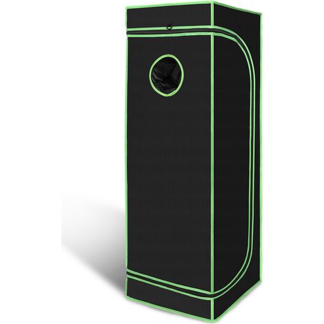 Wolketon Growbox 40x40x120cm Professionelles Growzelt, ideal für Tomaten Salat Kräuter (1/5)