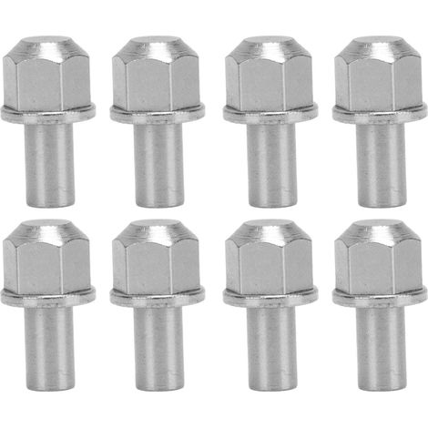 8Pièces Adaptateur Roue Hexagonale RC Moyeu Prolongateur Colonne Métal Écrou pour Axial SCX10 Traxxas D90 Redcat GEN8 (1/5)