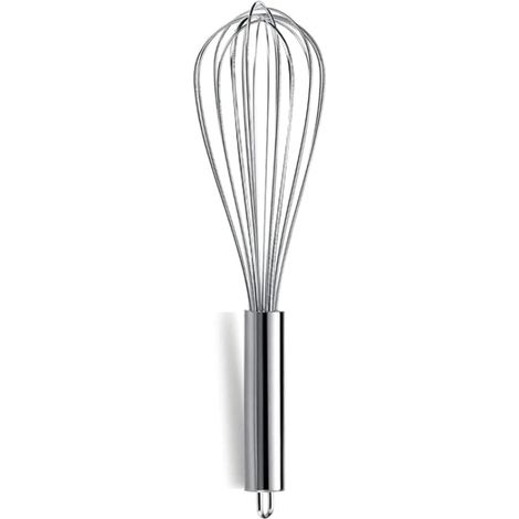 Fouet ballon à main en acier inoxydable 6 pouces – Argent, idéal pour pâtisserie (1/5)