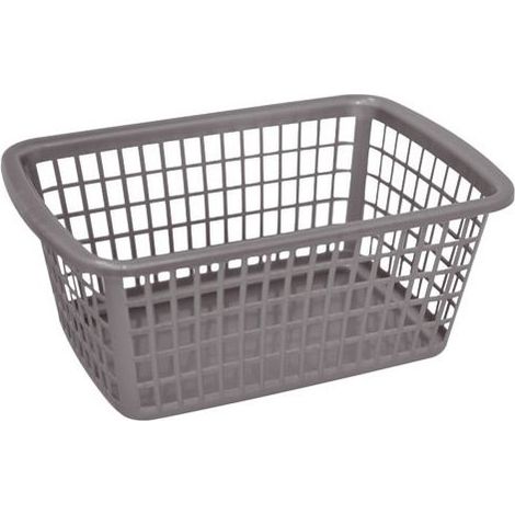 CORBEILLE RANGEMENT 36X25X15 SILVER 1035670