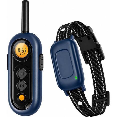 Collier Dressage Chien, Collier Anti-Aboiement étanche avec Télécommande (1/5)