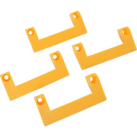 Lot de 4 pinces pour mètre ruban, support en plastique pour mètre ruban, échelle, établi, rangement pour outils électriques, garage (1/5)