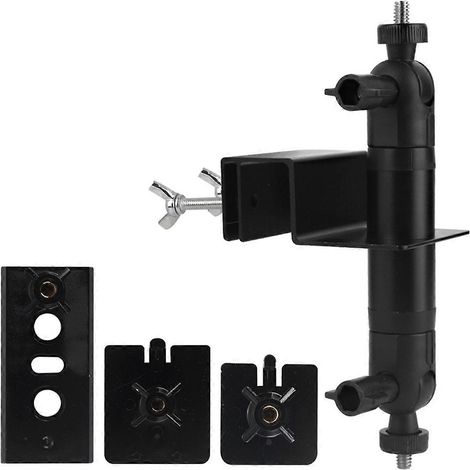Filiyano – Support de gouttière réglable à 360° résistant aux intempéries pour Pro//Pro3/Pro4/Ultra/Ultra2 : stabilité améliorée de la caméra (noir) (1/5)