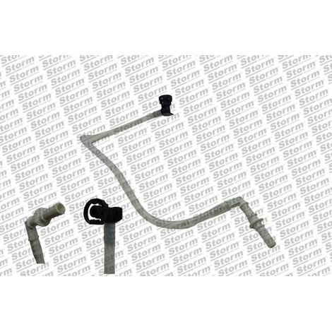 Tuyau de retour injection compatible Citroën, Fiat, Peugeot (1/2)