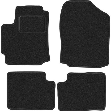 Tappetini auto in velluto per: Daihatsu Sirion III M300 hatchback (2004-2010) antracite (1/5)