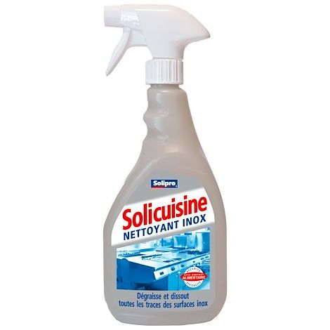 Nettoyant spray Solipro Soli inox - 750 ml