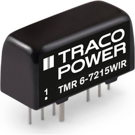 TracoPower TMR 6-4813WIR Convertitore DC/DC da circuito stampato 48 V/DC 400 mA 6 W Num. uscite: 1 x Contenuto 1 pz.