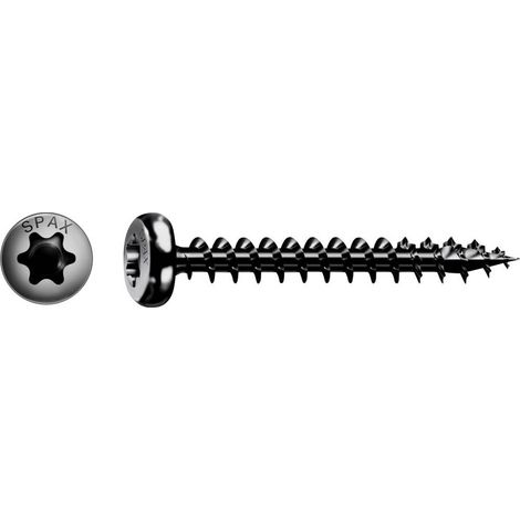 SPAX 0201040350123 Viti a testa mezza tonda 3.5 mm 12 mm T-STAR plus Acciaio 200 pz. (1/5)