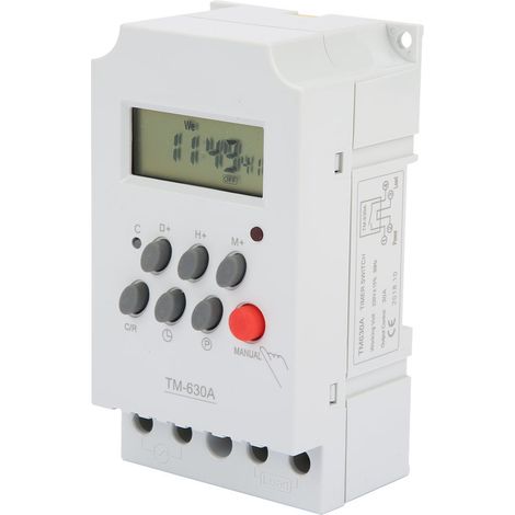 TM630A AC220V Mini LCD Digital Microcomputer Control Power Timer Switch(AC220V)