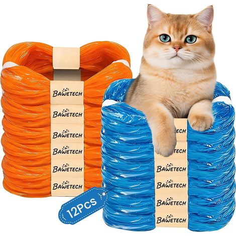 Katzenstreubeutel, Windel-Mülleimer zum Nachfüllen, Windel-Müllbeutel, Gesamtlänge 54 m, geruchsneutraler Windel-Mülleimer zum Nachfüllen, kompatibel mit Mülleimer-Nachfüllung und einem Katzenstreu-Ei (1/5)