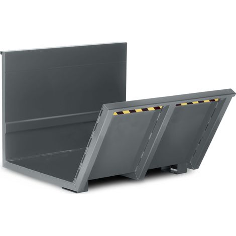 RR Industrietechnik Langgutkipper Typ RLK 1250x1570x980mm RAL 7005 Mausgrau