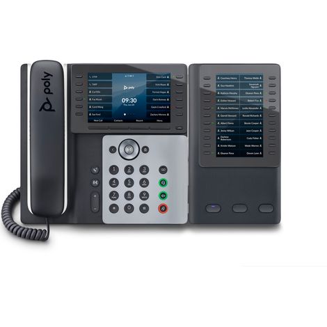 Modulo di espansione Hp Poly 85W93AA ricambio/accessorio per telefoni Grigio [85W93AA] (1/4)