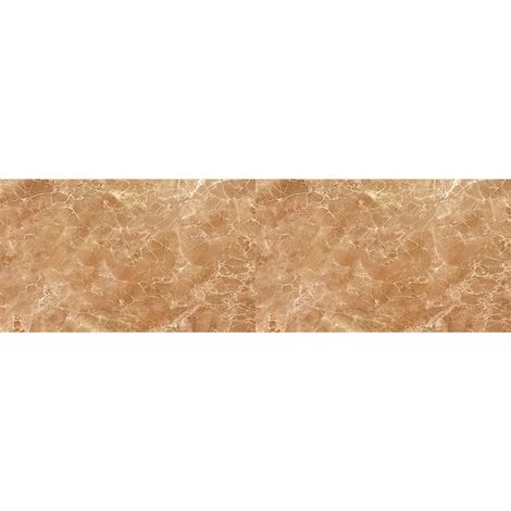 Ambiance Sticker Lino Sol Rouleau, Marbre Brun Cappuccino, 60 x 200 cm (1/5)