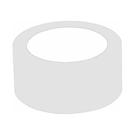Ruban adhésif PVC isolant blanc 50mmx33m - DIFF