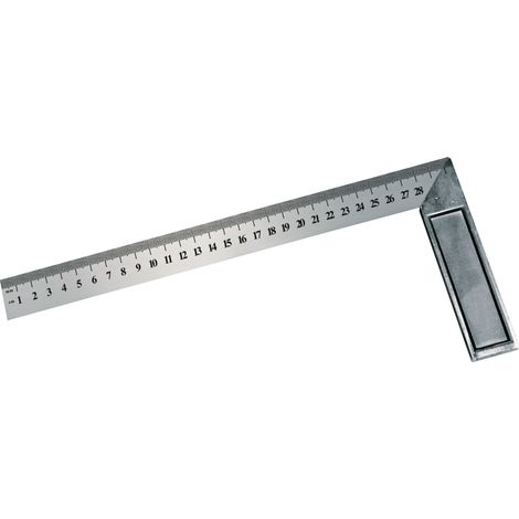 Équerre de mesure Mega 21030 acier inoxydable 300 mm