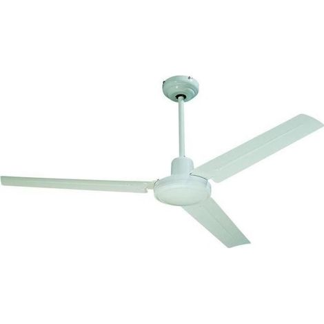 FARELEK - SEYCHELLES Ø 122 cm - Reversible ceiling fan - 3 white lacquered metal blades - 112416