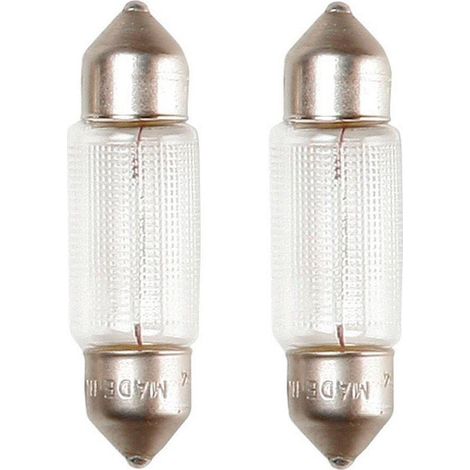 2 AMPOULES 12V 10W S8.5D 11X30MM (BLISTER) RING