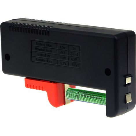Testeur de piles universel New Indicator AA AAA C/D 9V avec bouton-poussoir (1/5)