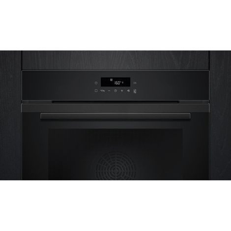 Siemens – Four vapeur encastrable 48 cm – HB272ABB3 – Classe A+ – 7 modes de cuisson – Nettoyage pyrolyse – Fonction Air Fry (1/5)