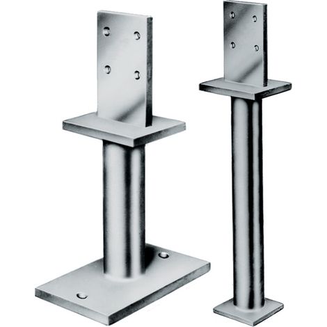 SIMPSON Strong-Tie Stützenfuß PIS/PISB 100x80x10mm STA st.verz.z.Schr. - PISB160G-B
