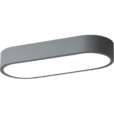 Balcon lumière bande lumière led vestiaire allée lumière 35CM sable gris-blanc lumière (1/3)
