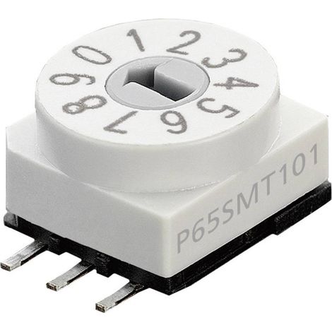 PTR Hartmann P65SMT 101 P65SMT 101 Interruttore codifica BCD 0-9 Posizioni di commutazione 10 1 pz. (1/2)