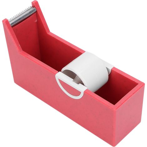 Distributeur de ruban adhésif professionnel pour extensions de cils, porte-ruban portable de bureau, coupe-ruban rouge (1/5)