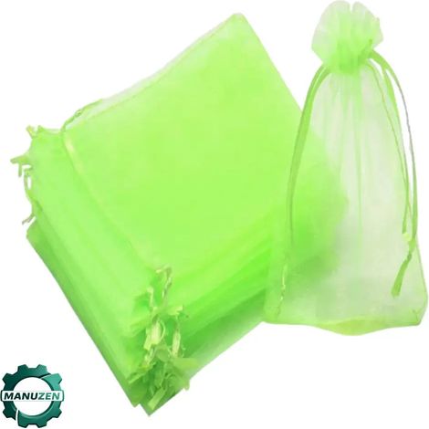 Manuzen - Sacs de protection pour fruits – lot de 50 – 10 × 12 cm (1/4)