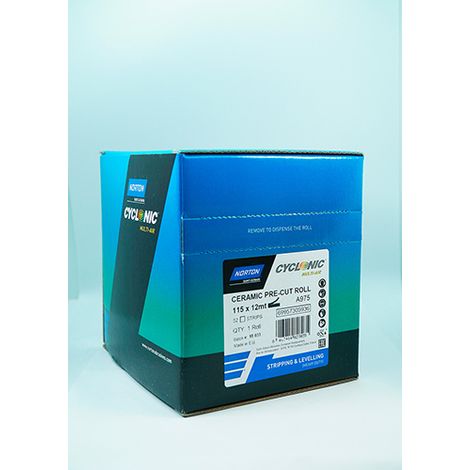 NORTON ROTOLO CYCLONYC A975 BLUE 115 X 12 METRI PEZZI 1