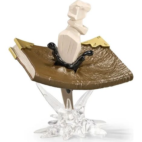 Noble Collection Diario di Tom Riddle e Statua Dente di Basilisco Replica Harry Potter 14cm
