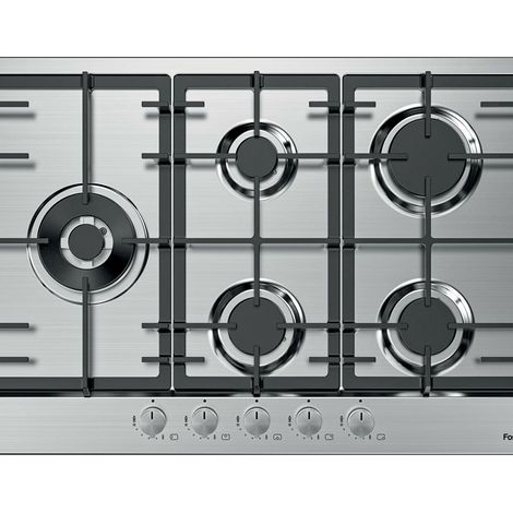 Foster Power Acier inoxydable Intégré 75 cm Gaz 5 zone(s)