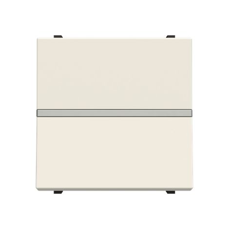 Zenit Poussoir Normalement Ferme 2 Modules Blanc 2CLA220460N1101 ABB N2204.6BL (1/3)