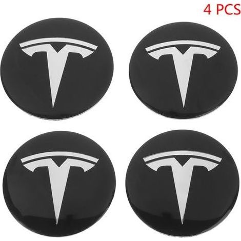 Set of 4 center wheel trims for Tesla Model 3 Y Tesla Accessories (1/5)