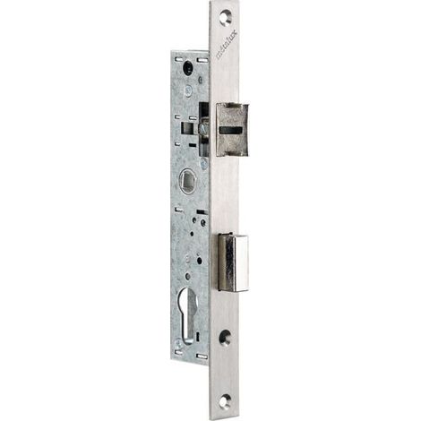 Serrure série 7 Axe cyl 21 mm Larg 36 mm n7-36mm sans gache ni cylindre - metalux