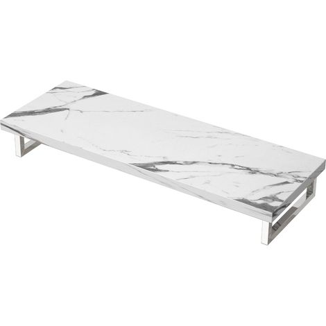 Mai & Mai Mensola Portalavabo 50cmx140cm, Mensola per Lavabi d'Appoggio Mensolone Sospeso per Lavabo Platte05, Calcestruzzo