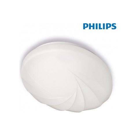 Lámpara de Techo Philips Shell Ø 25 cm Blanco 10 W Metal/Plástico (4000 K)
