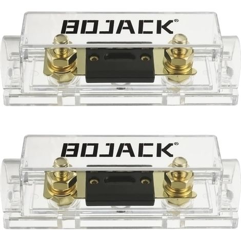 Lot de 2 Porte-fusibles ANL à Coque Transparente 150A et 2 Fusibles ANL 150A 32 VCC pour Système Audio et Vidéo (1/5)