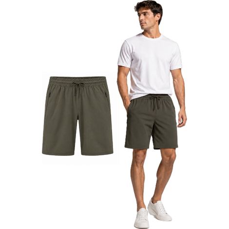 J.STYLE - PANTALONES CORTOS DEPORTIVOS PARA HOMBRE - 15K2502-29 L (1/5)
