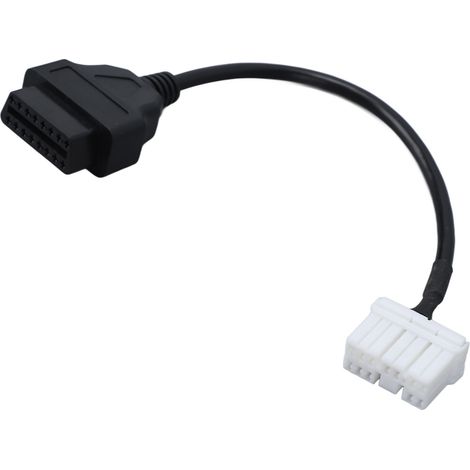 Câble adaptateur 12 broches vers 16 broches, faisceau de connecteurs de diagnostic de remplacement pour Tesla Model S 2012 à 2015 (1/5)